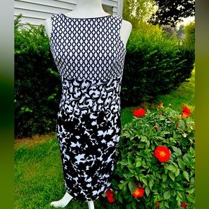 NWT White House Black Market Stretch Sleeveless Dress Size 00